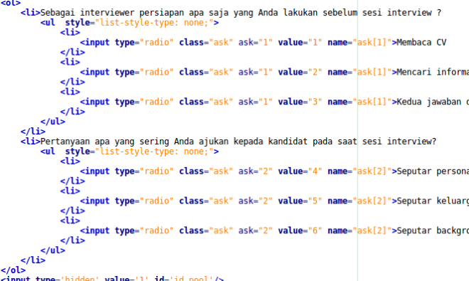 input-array-html-code